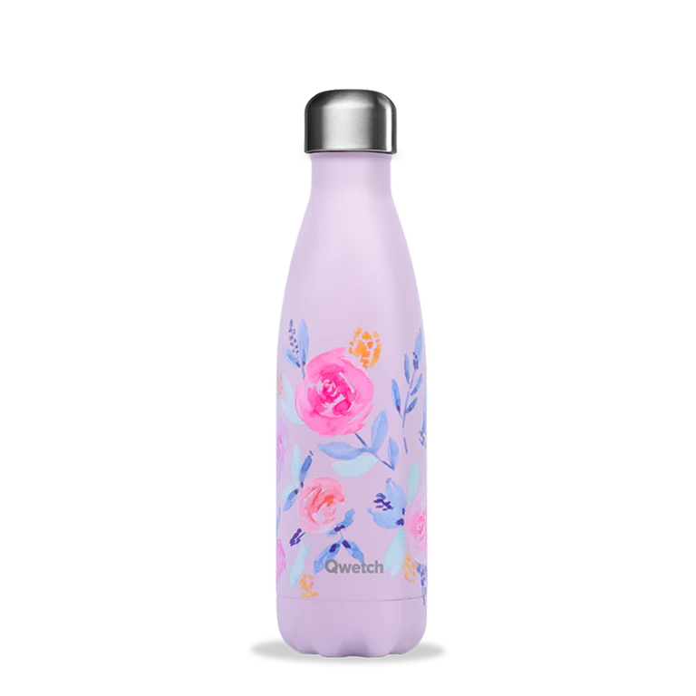 Qwetch Bouteille isotherme inox rosa 500ml - 9385